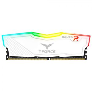 MEMORIA DIMM DDR4 TEAMGROUP DELTA R, 16GB (1X16GB) 3200MHZ, RGB, WHITE, CL16 - Imagen 1