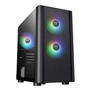 Gabinete Thermaltake V150, Micro Tower, Ventana Lateral, 3x Vent. 120mm Argb, Negro - Imagen 1