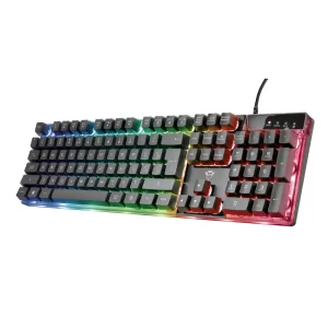 Teclado TRUST Alámbrico Gaming GXT835 Azor con Iluminación - Imagen 1