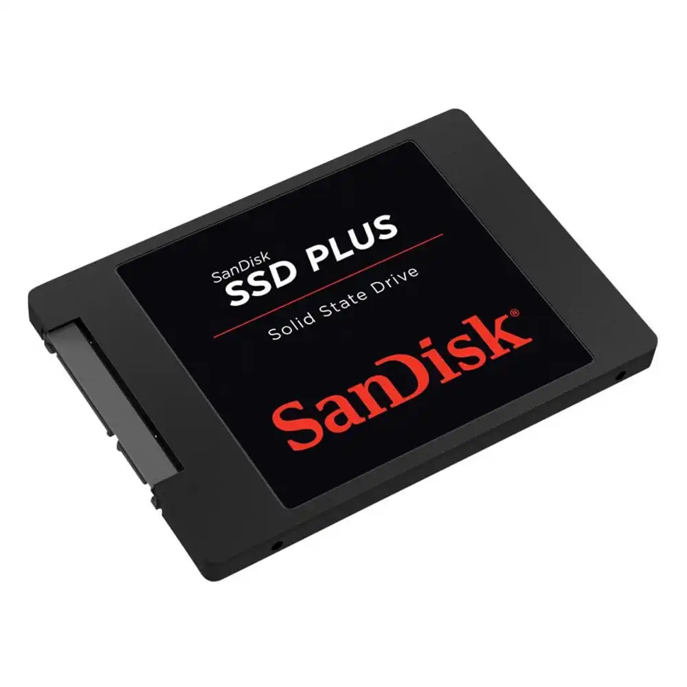 Unidad SSD 2.5" Sandisk 480gb (SDSSDA-480G-G26) Plus, Sata3, 7mm