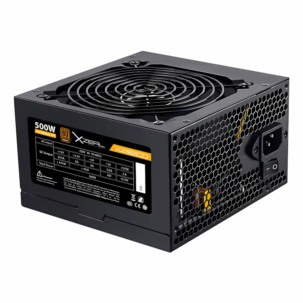 Fuente De Poder Xzeal Xzps500b 500 W, Atx 80 Plus Bronze