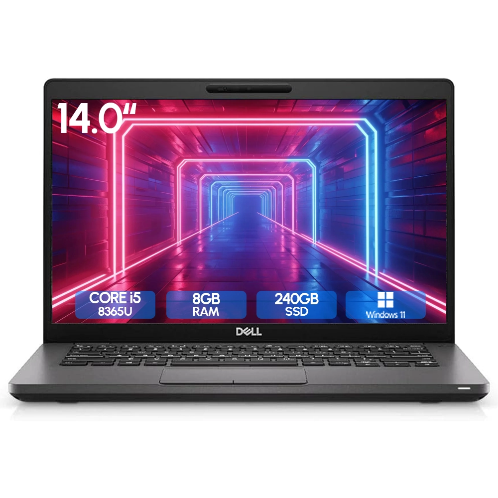 Laptop Seminueva Dell Latitude 5400 Core i5-8365U 1.6Ghz 14" 8Gb Ram 256Gb M.2