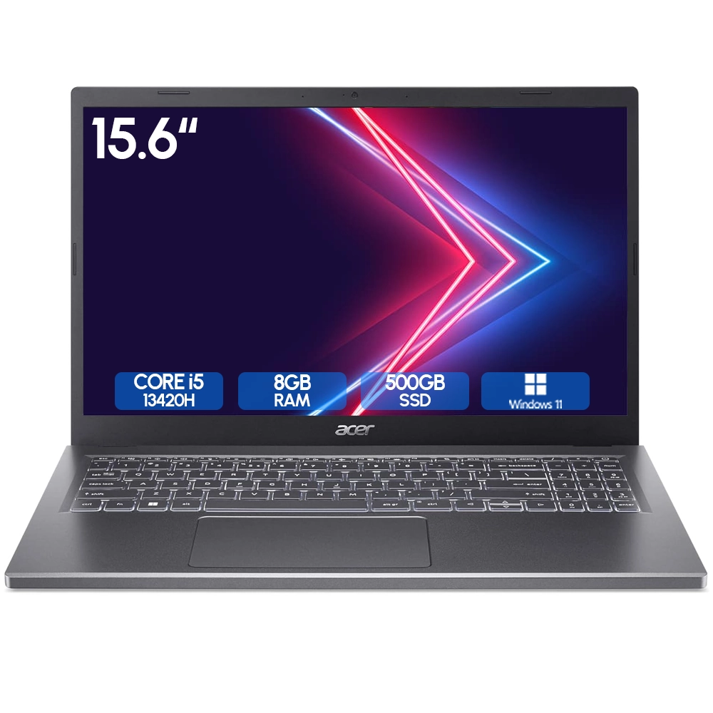 Laptop Seminueva Acer Aspire 5 15 N23C3 Core I5 13420h 2.10ghz 500gb M.2 8gb Ram DDR5 15.6"