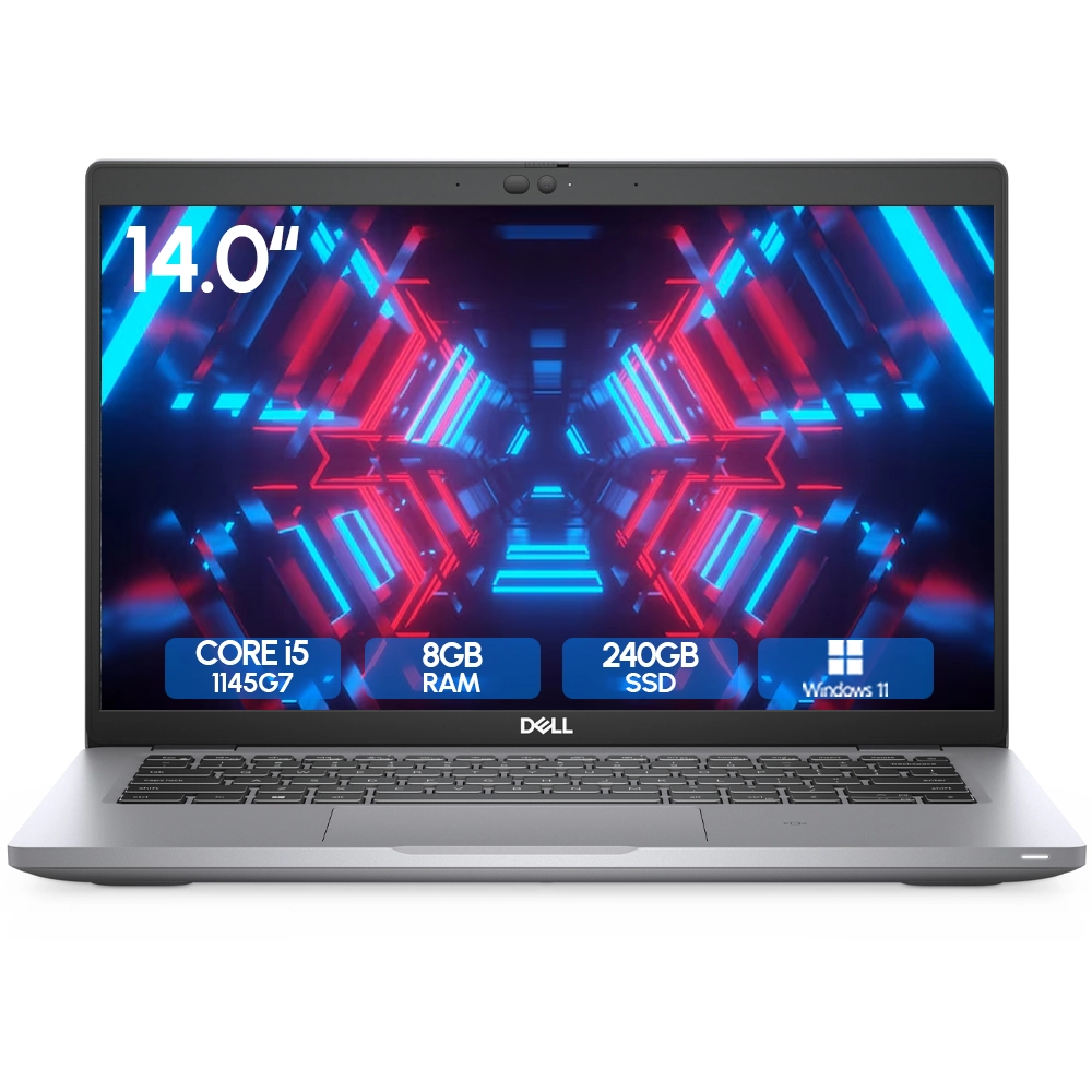 Laptop Seminueva Dell Latitude 5420 i5-1145G7 2.6Ghz 14" 8Gb Ram 240Gb SSD