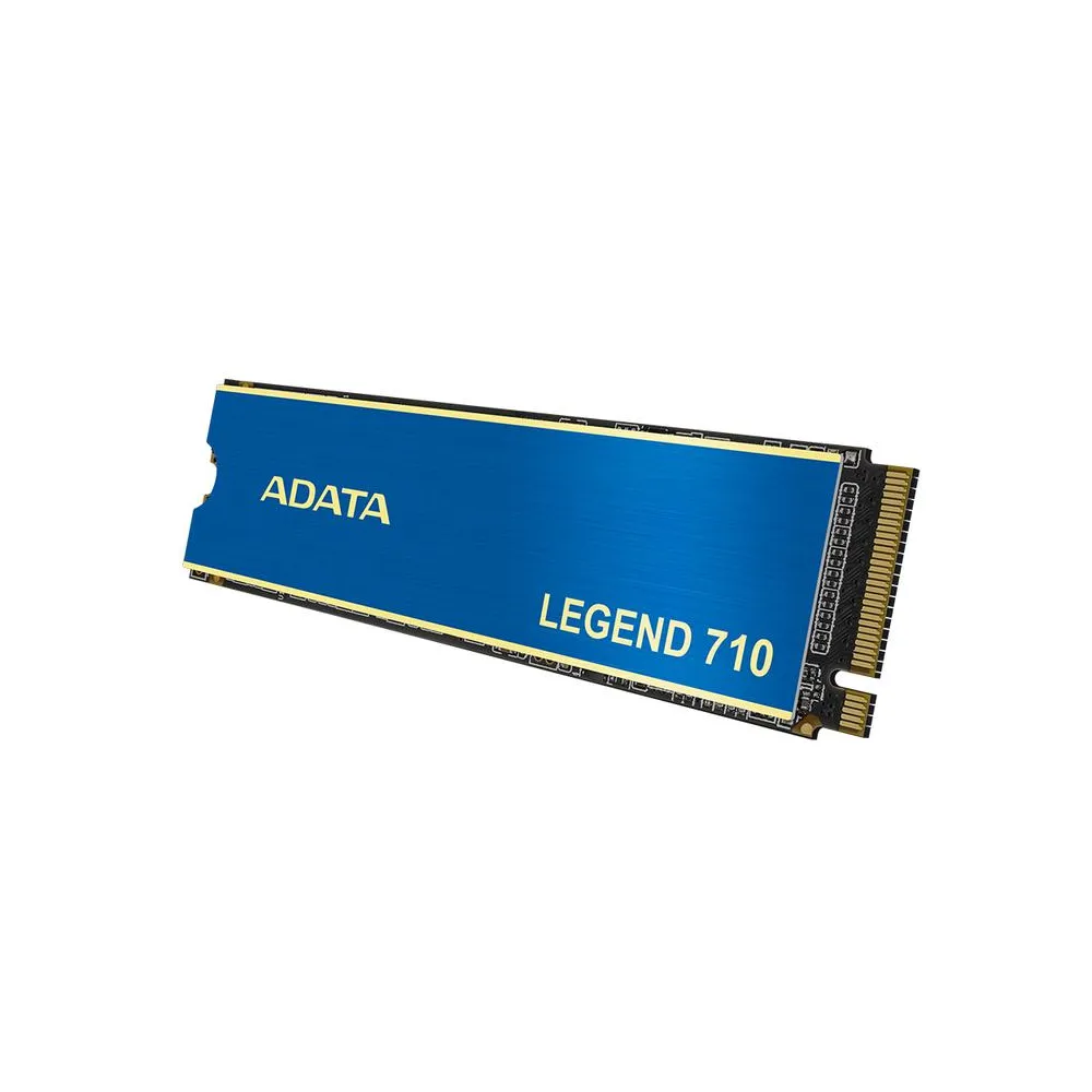Unidad de Estado Sólido ADATA LEGEND 710 256GB PCIe Gen3x4 M.2 2280, Con disipador de aluminio