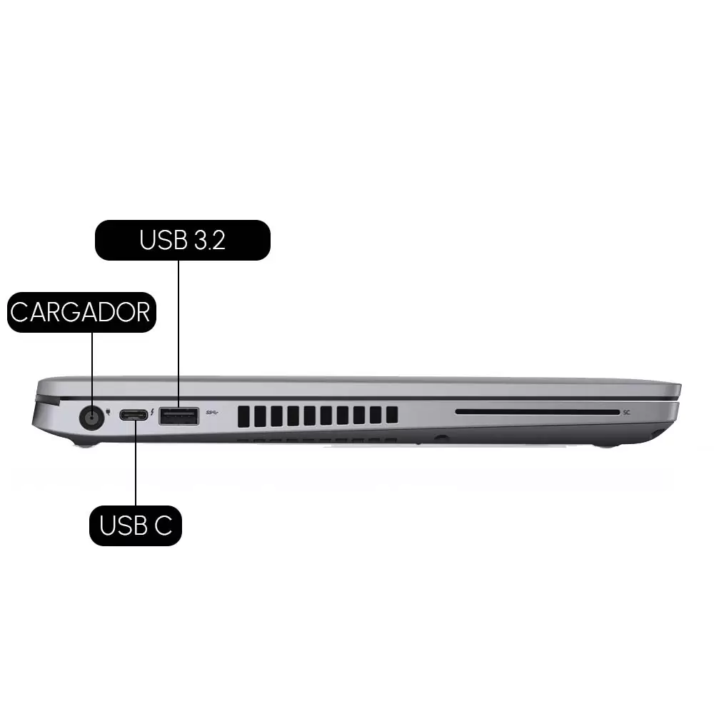 Laptop Seminueva Dell Latitude 5410 I5-10310u 1.70ghz 14" 8gb RAM 240gb SSD