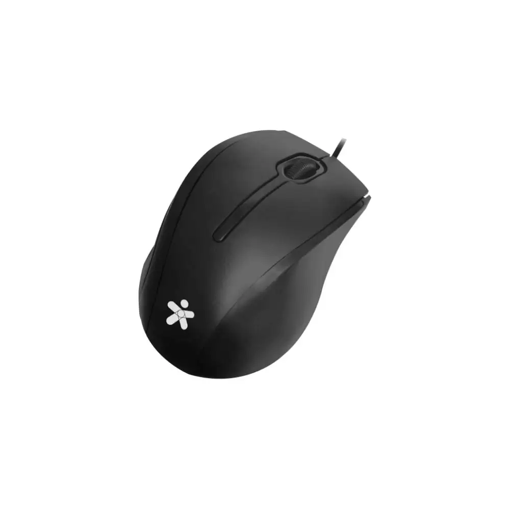 Mouse Optico Stylos Stpmoa7b, 3 Botones, 1000 Dpi, USB, Color Negro