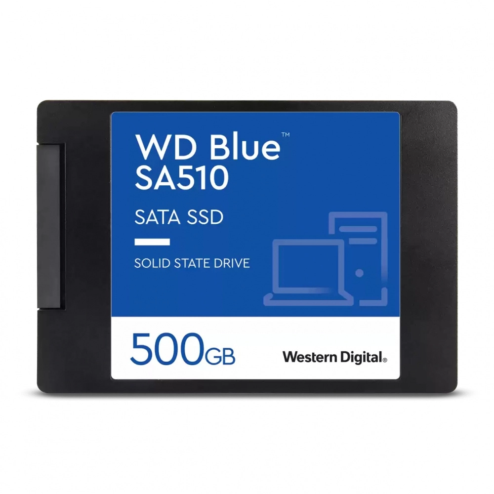 SSD Western Digital Blue Sa510 500gb, 2.5 Pulgadas, SATA Iii 6 Gbit/s, Lectura 560 Mb/s, Escritura 510 Mb/s