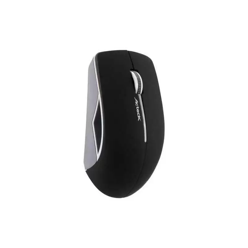 Mouse Optico USB Acteck Ac-916530, Inalambrico, USB, 3 Botones, 1 Scroll, Resolucion 1200dpi, Negro
