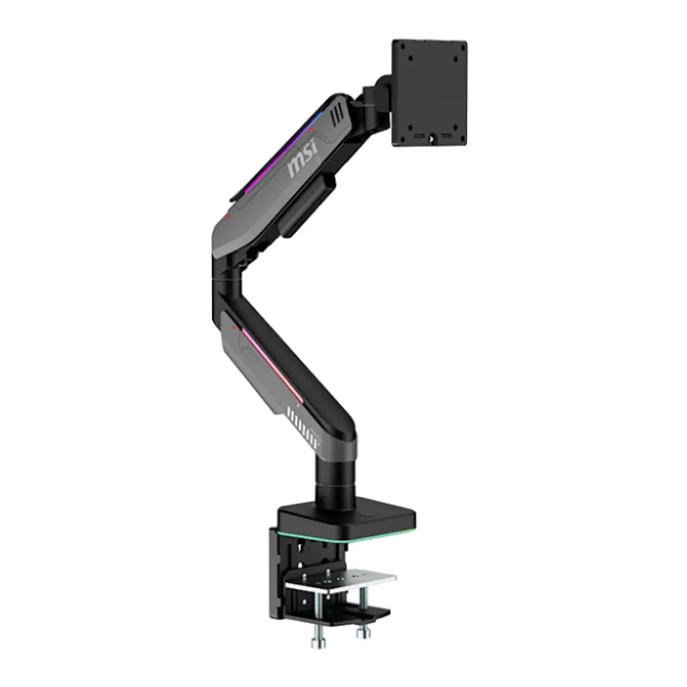 Soporte P/monitor Msi (MPG MT201R V2) Monitor Individual, RGB, Montaje Mesa, P/pantalla 17"-49", Negro